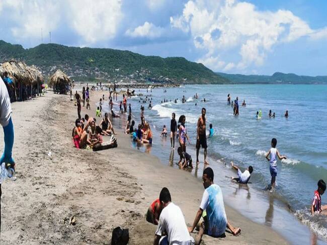Playas de Puerto Colombia.