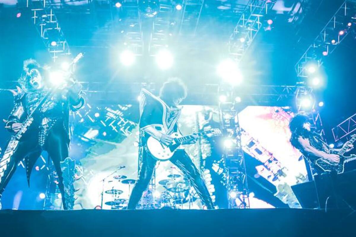 El concierto de la famosa banda de rock se llevó a cabo en el estadio El Campín