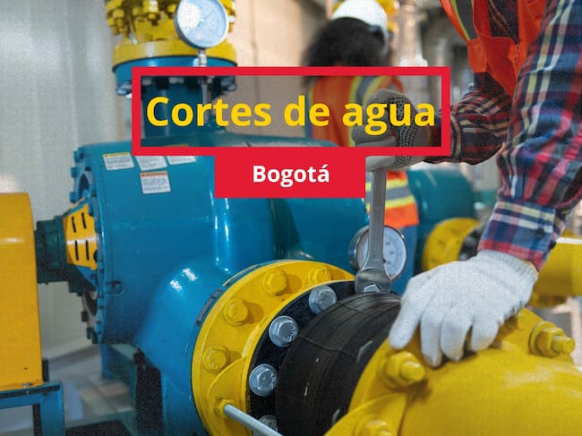 Imagen de referencia de un ingeniero arreglando una válvula de agua (Crédito: Getty Images)