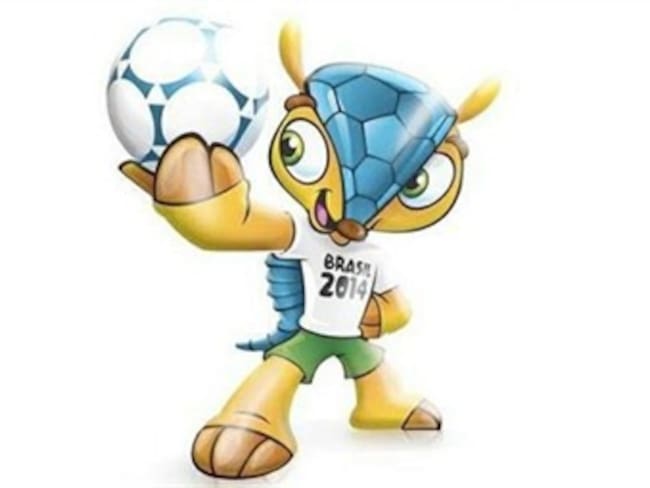 La mascota del Mundial 2014 será un armadillo