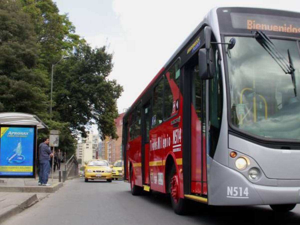 Nuevos paraderos para los buses de Transmilenio por la séptima