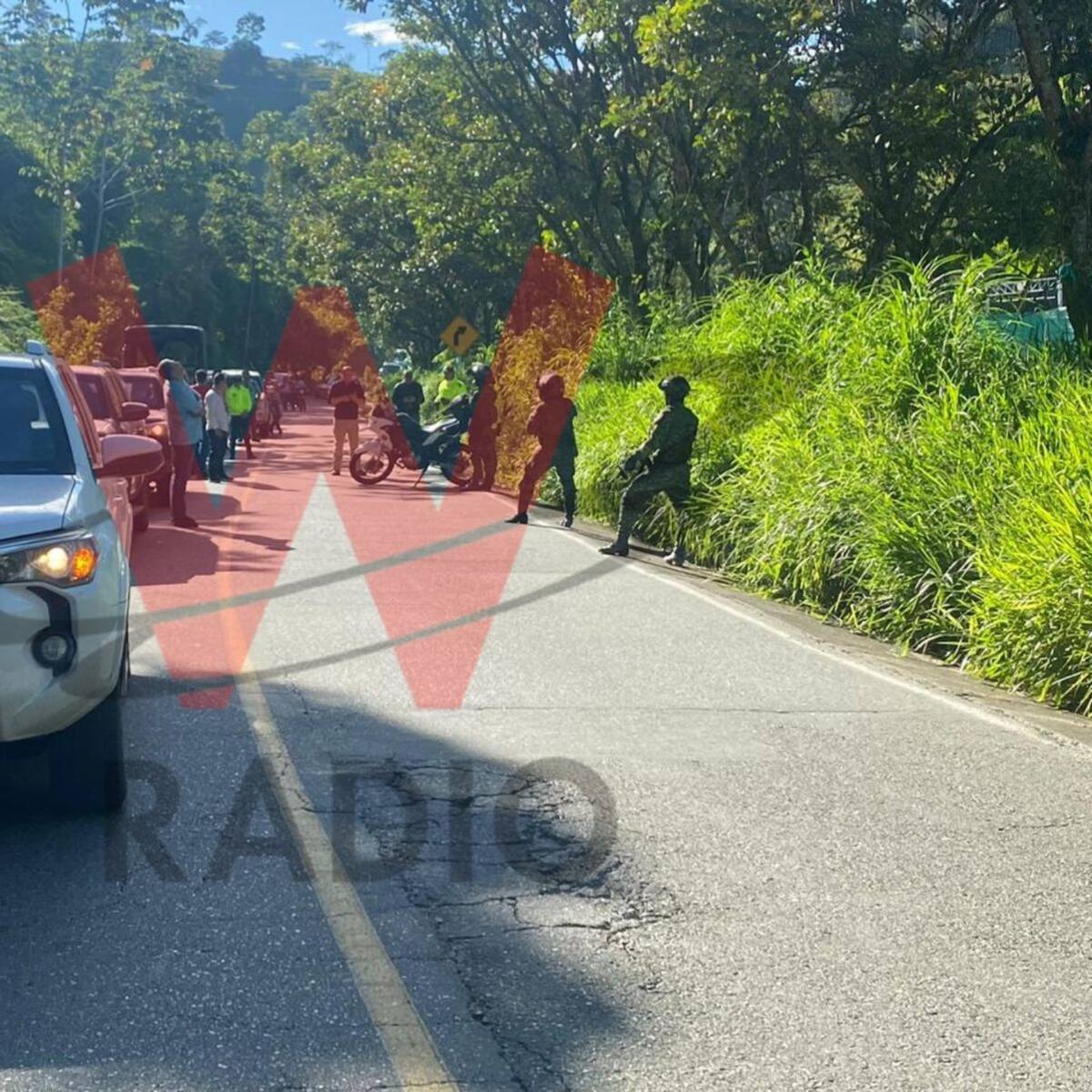 Ejército ubicó camionetas de la UNP transportando cabecillas de disidencias Farc
