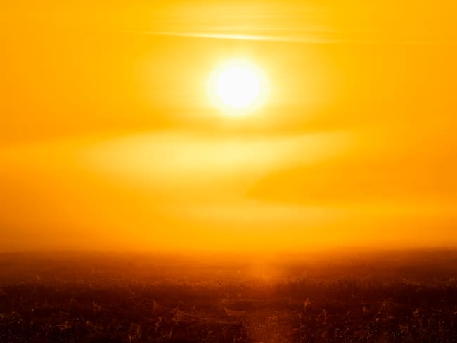 Ola de calor, imagen de referencia vía Getty Images.