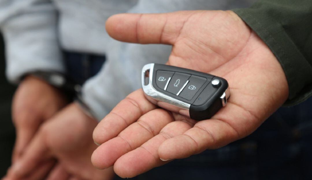 Captura por hurto en vehículos de Manizales