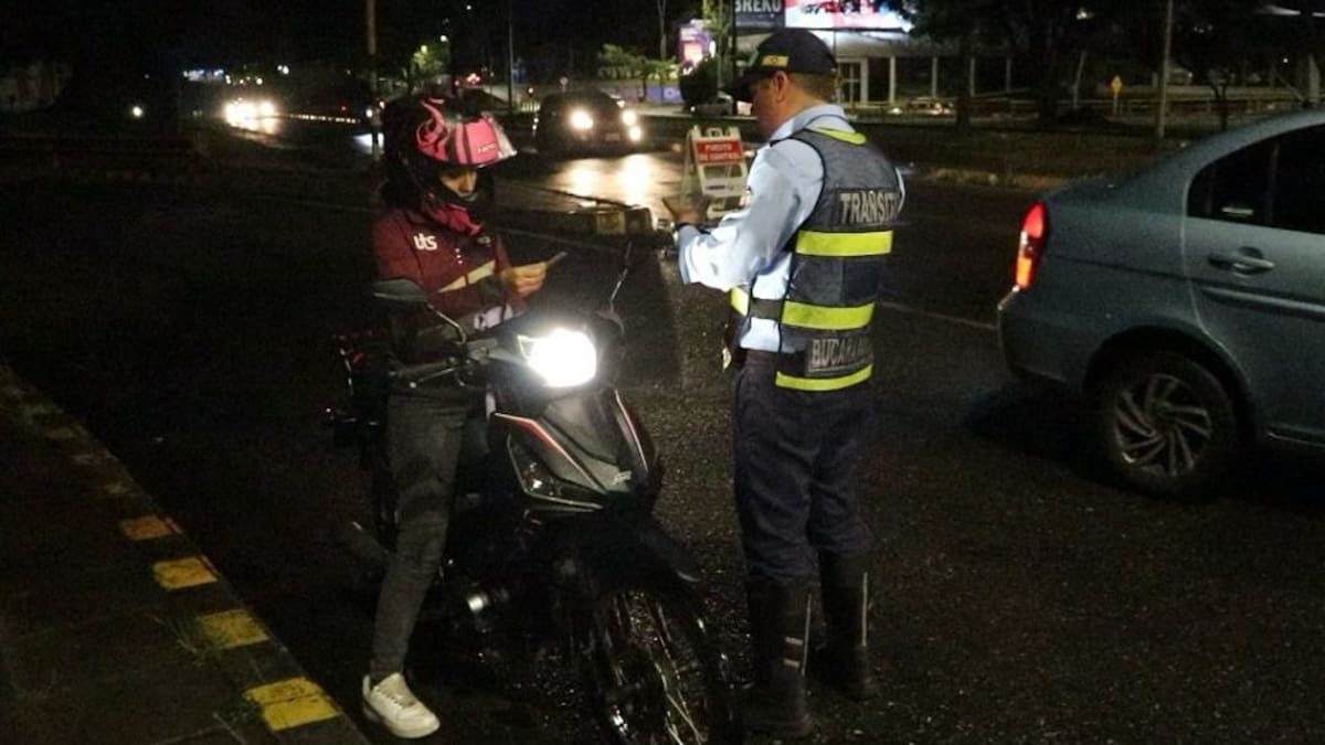 ¡Atención! Se cayó la restricción nocturna de motos en Bucaramanga