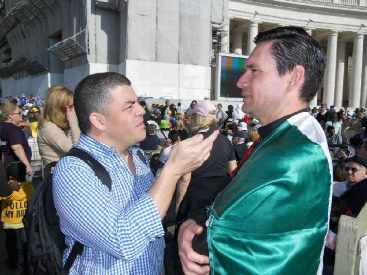 Caracol Radio en el Vaticano