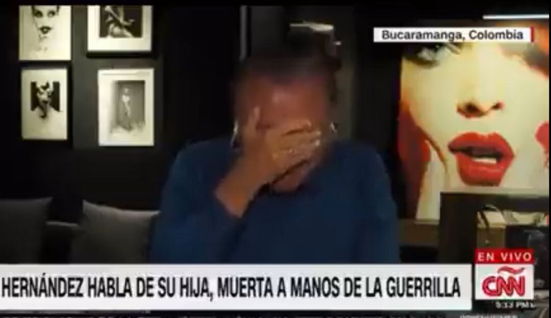 Rodolfo Hernández rompe en llanto al recordar a su hija secuestrada