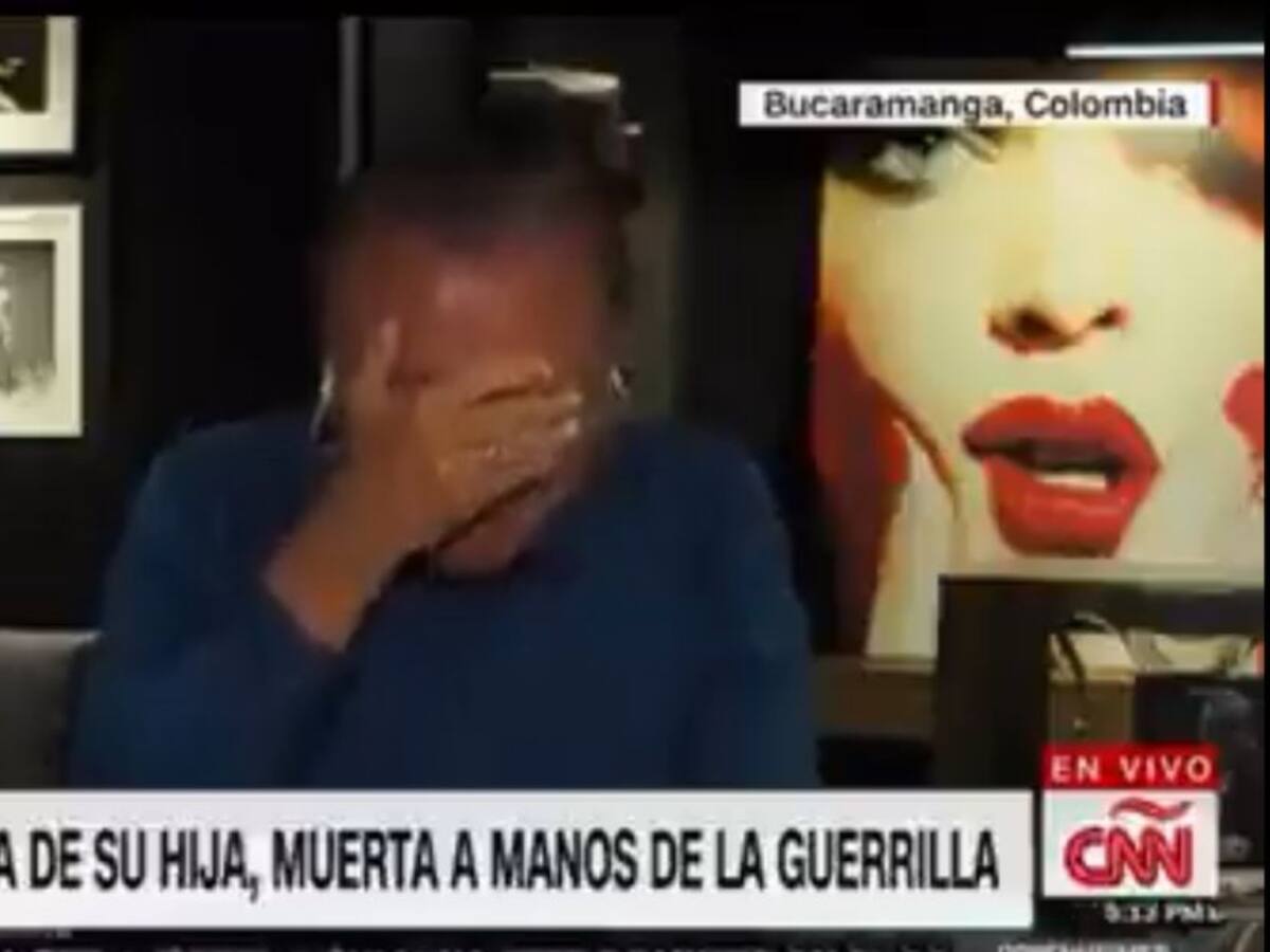 Rodolfo Hernández rompe en llanto al recordar a su hija secuestrada
