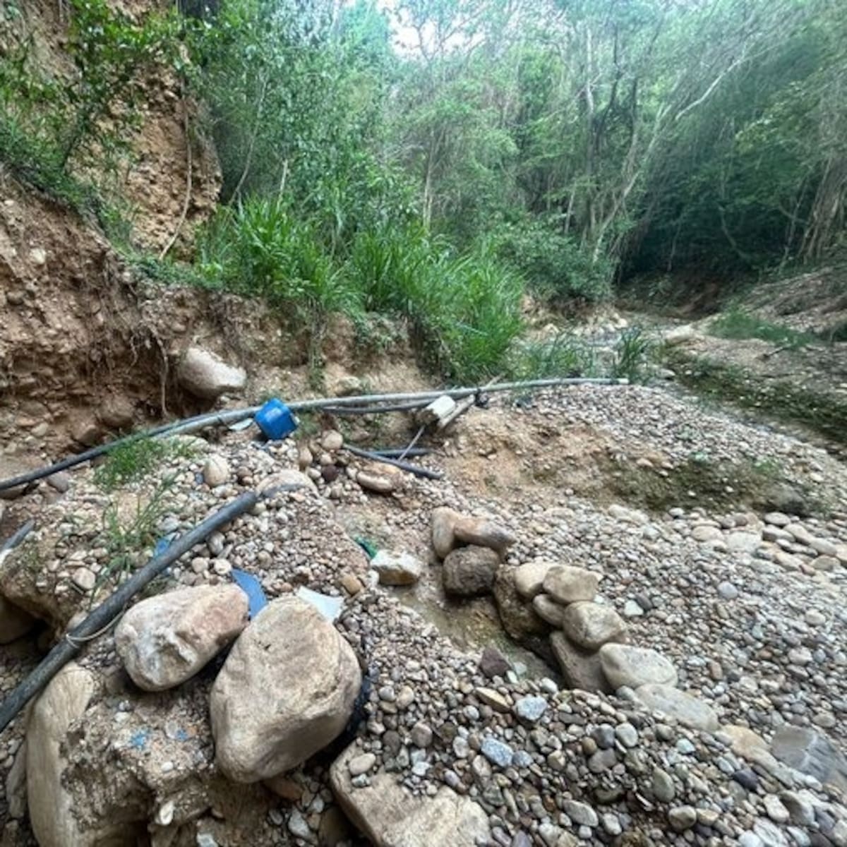 Capturada persona que realizaba minería ilegal en la escarpa occidental