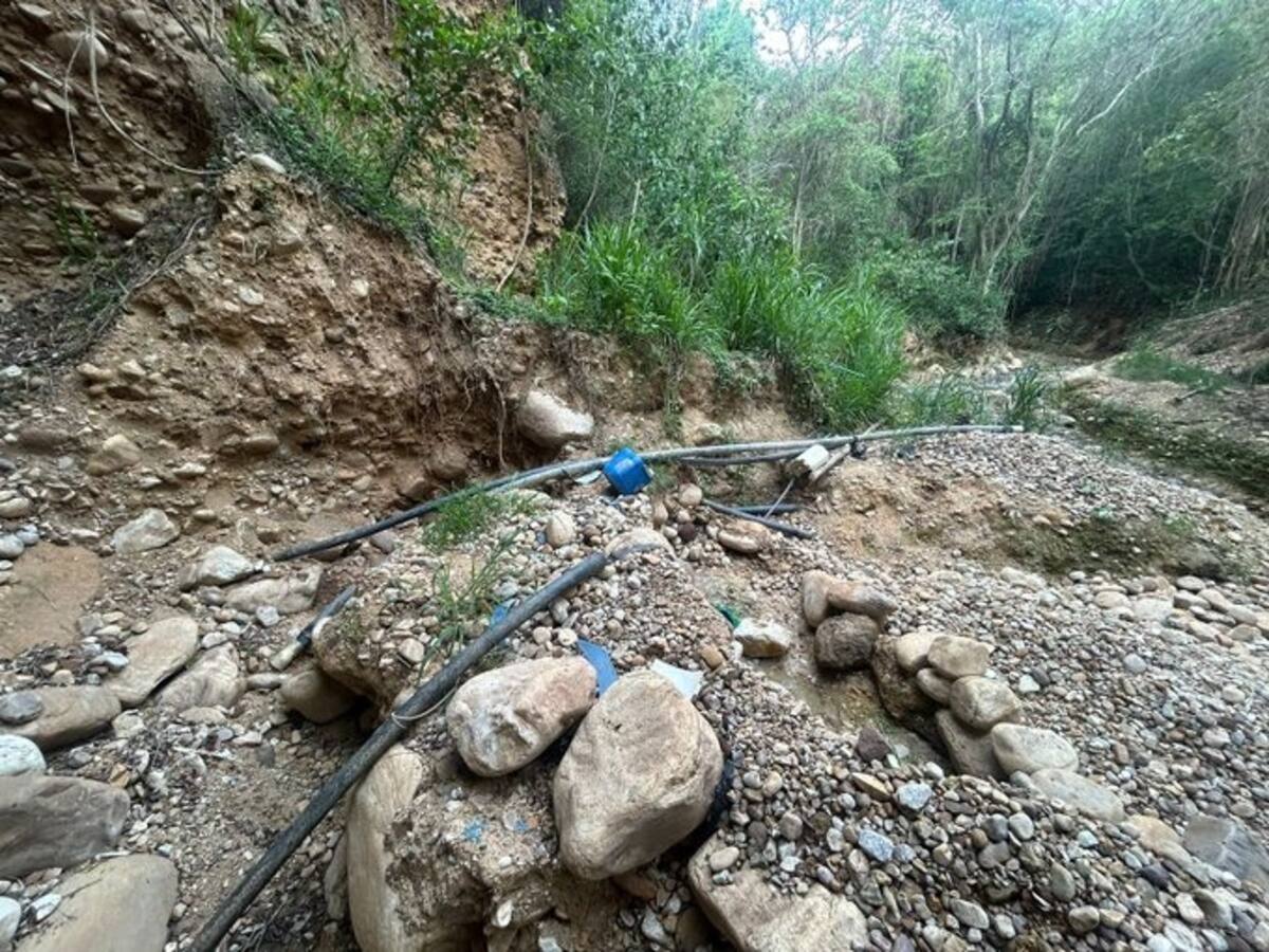 Capturada persona que realizaba minería ilegal en la escarpa occidental