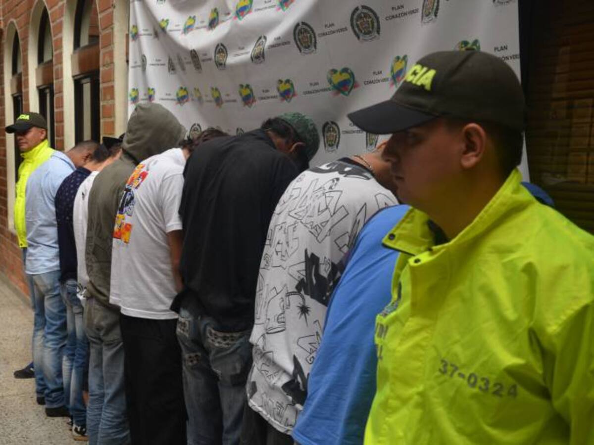 En Boyacá, fueron capturados siete integrantes de la organización criminal ‘Los Caciques’