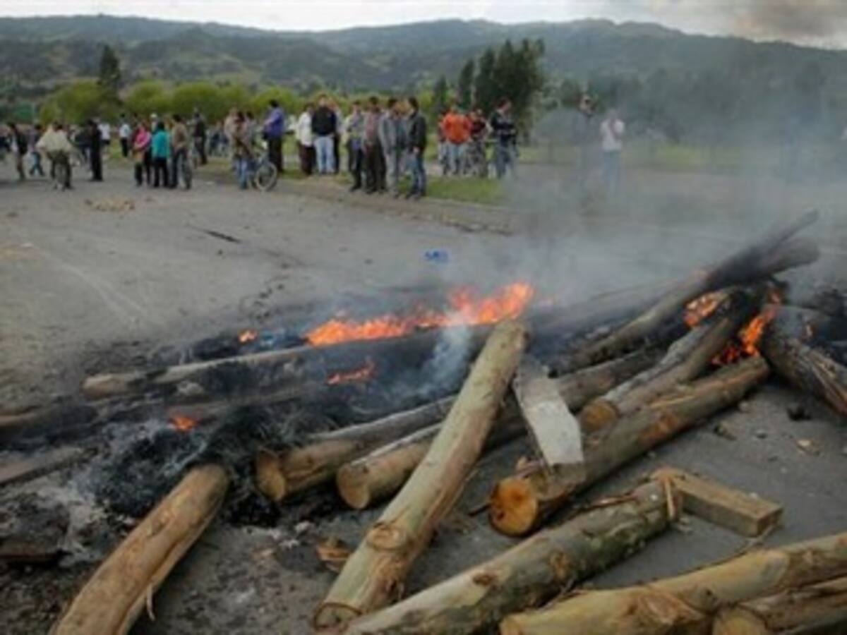 “En Villa de Leyva estamos bloqueados por todo lado”: concejal Víctor Gamboa