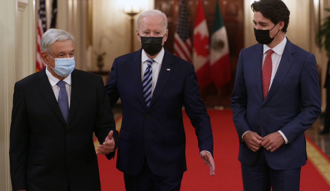 La Cumbre de los tres amigos: AMLO, Joe Biden y Justin Trudeau