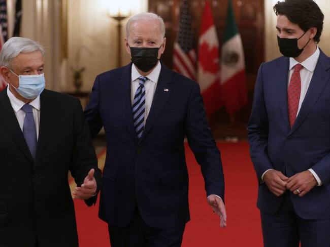 La Cumbre de los tres amigos: AMLO, Joe Biden y Justin Trudeau 