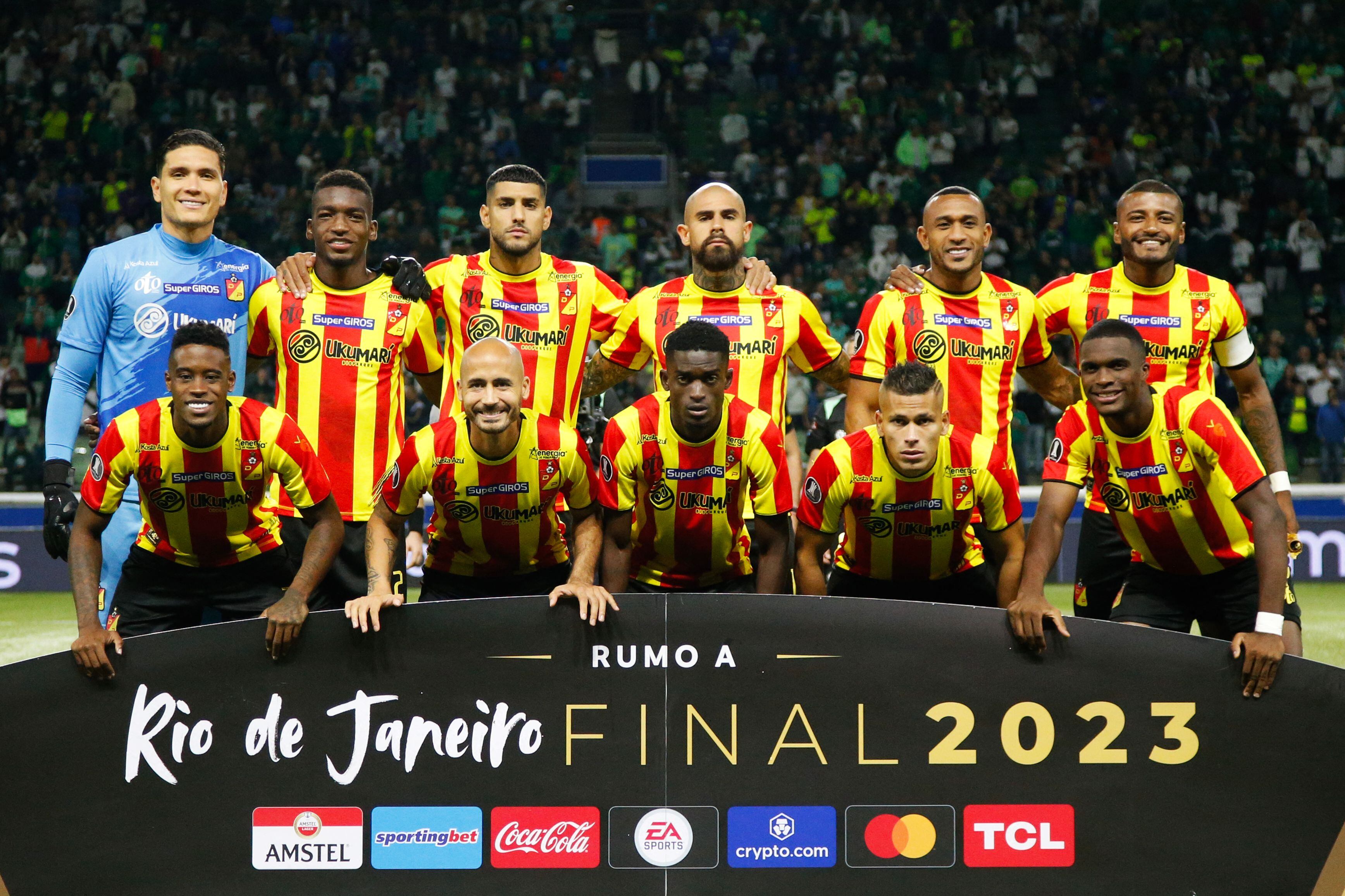 Deportivo Pereira. (Photo by Miguel Schincariol / AFP) (Photo by MIGUEL SCHINCARIOL/AFP via Getty Images)