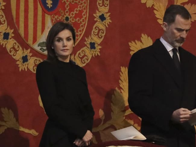 ¡Video! Los reyes Felipe y Letizia parecen tener un disgusto