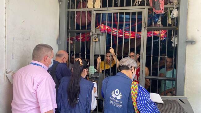 Defensoría exige garantizar alimentación a reclusos de la cárcel de Cúcuta - Foto: Defensoría del Pueblo