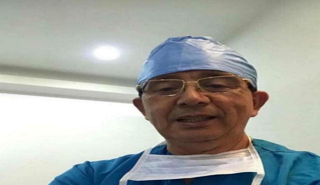 El médico Abel Palomino.