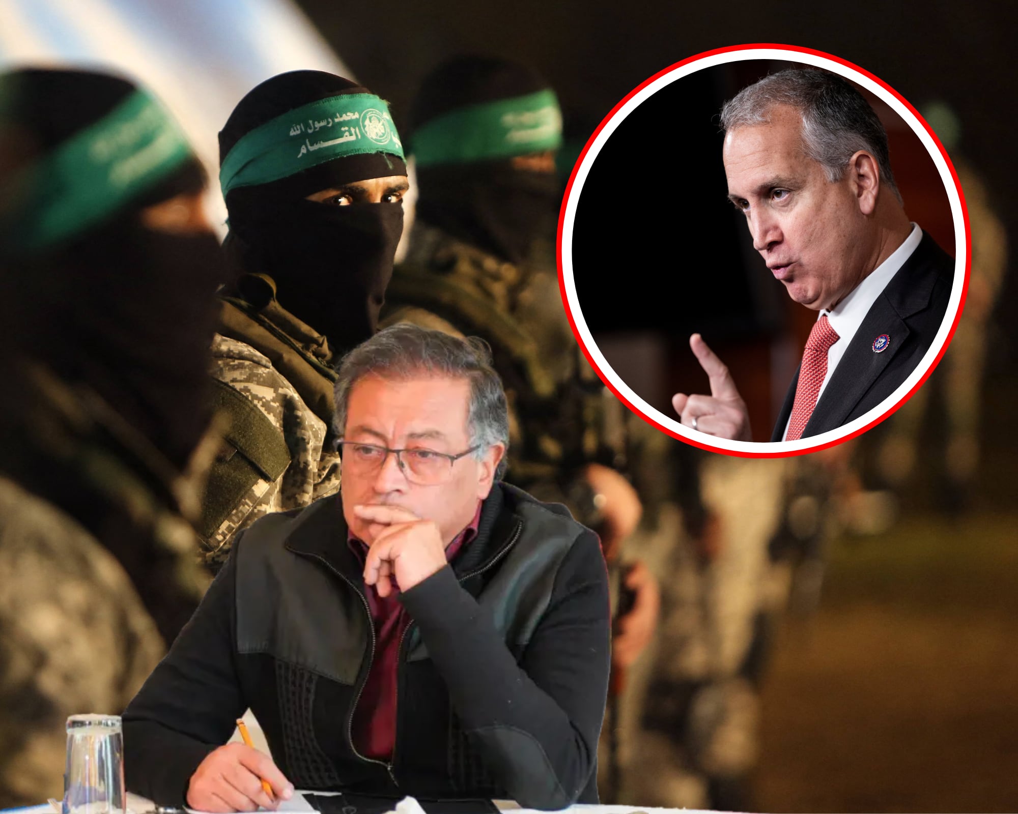 Un nuevo pronunciamiento desde el Congreso de Estados Unidos reavivó las críticas contra el presidente Gustavo Petro. El republicano señaló al mandatario de apoyar “a quienes quieren eliminar al Estado de Israel”.
(Foto:    Caracol Radio / Getty )