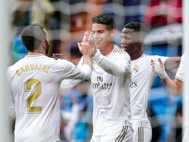 James Rodríguez durante su paso por el Real Madrid. (Photo by David S. Bustamante/Soccrates/Getty Images)