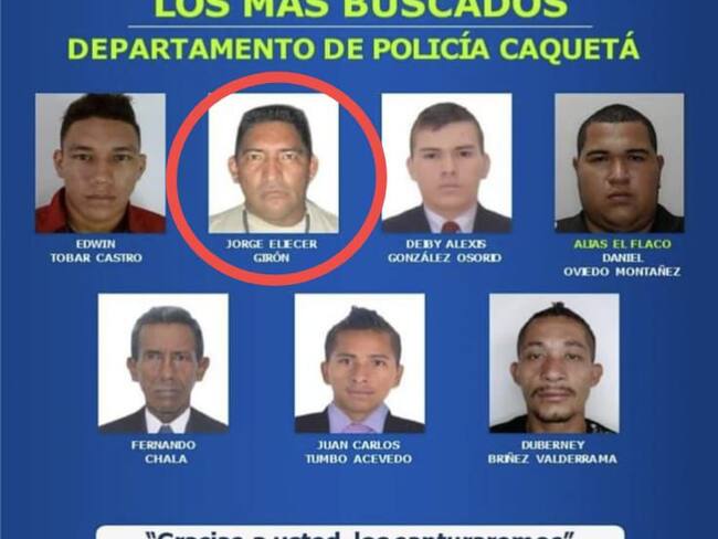 Este hombre sindicado por el delito de feminicidio en Caquetá. Foto Policía Caquetá