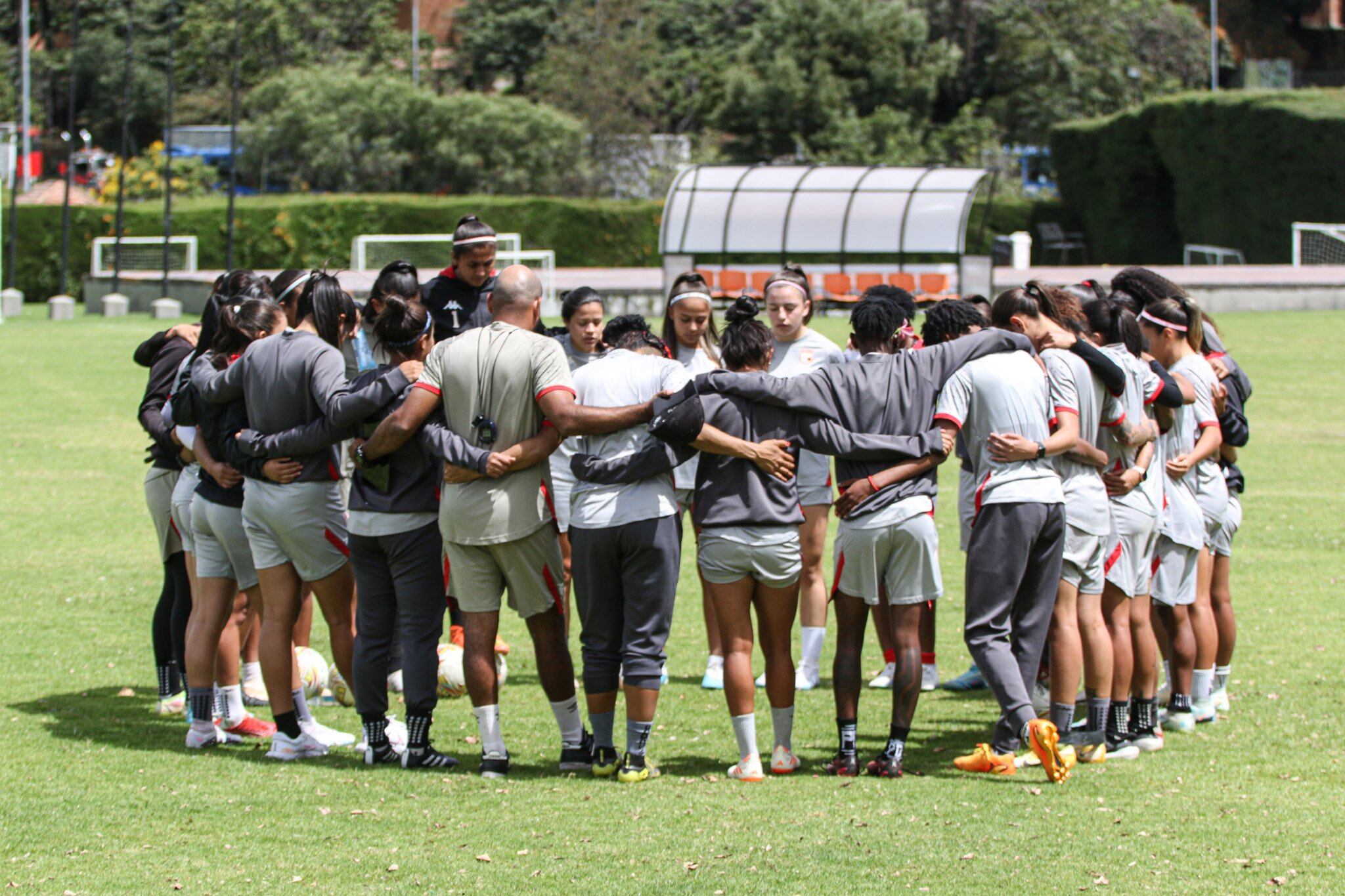 Independiente Santa Fe Femenino. / Foto: @LeonasSantaFe