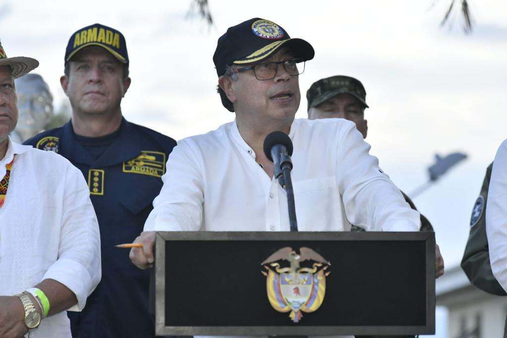 El Presidente Petro lidero en Popayán un Consejo Extraordinario de Seguridad.