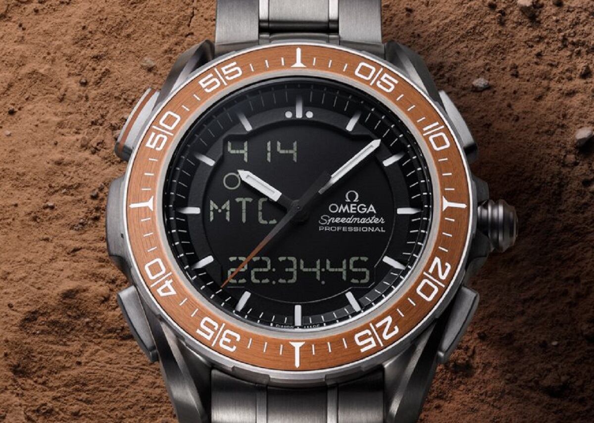 X-33 Marstimer, reloj creado por la ESA y Omega que da la hora en Marte y la Tierra / Foto: ESA