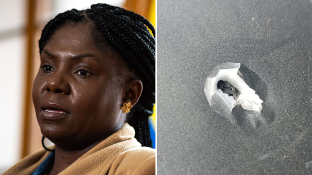 Vehículo de seguridad de Francia Márquez fue impactado por un proyectil en Timba, Cauca