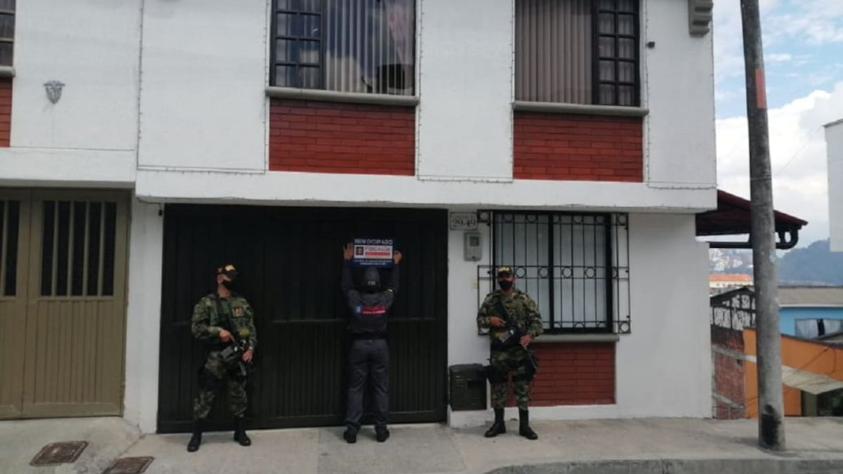 Ejército realizó extinción de dominio a tres predios en el Eje Cafetero