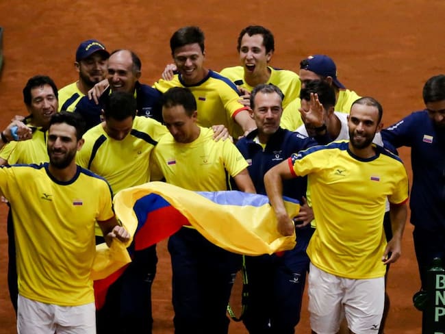 Hermandad: Colombia y Bélgica se preparan para el debut en la Copa Davis