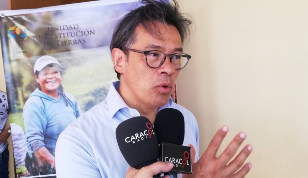 Andrés Castro, director nacional de la oficina de restitución de tierras