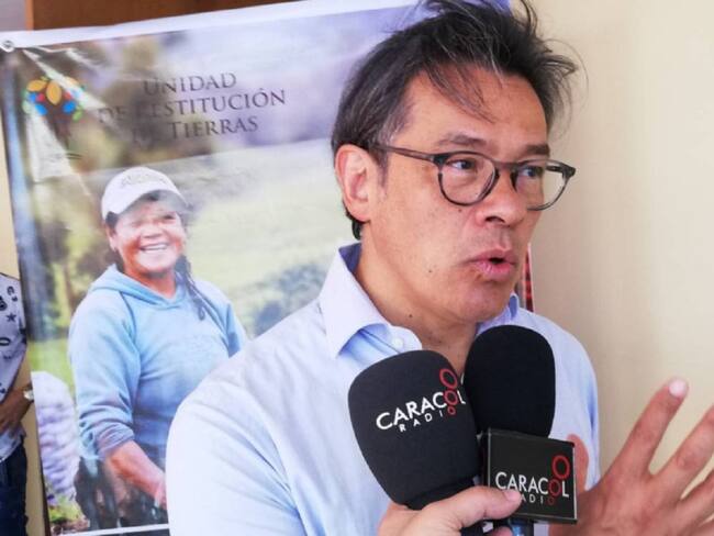 Andrés Castro, director nacional de la oficina de restitución de tierras