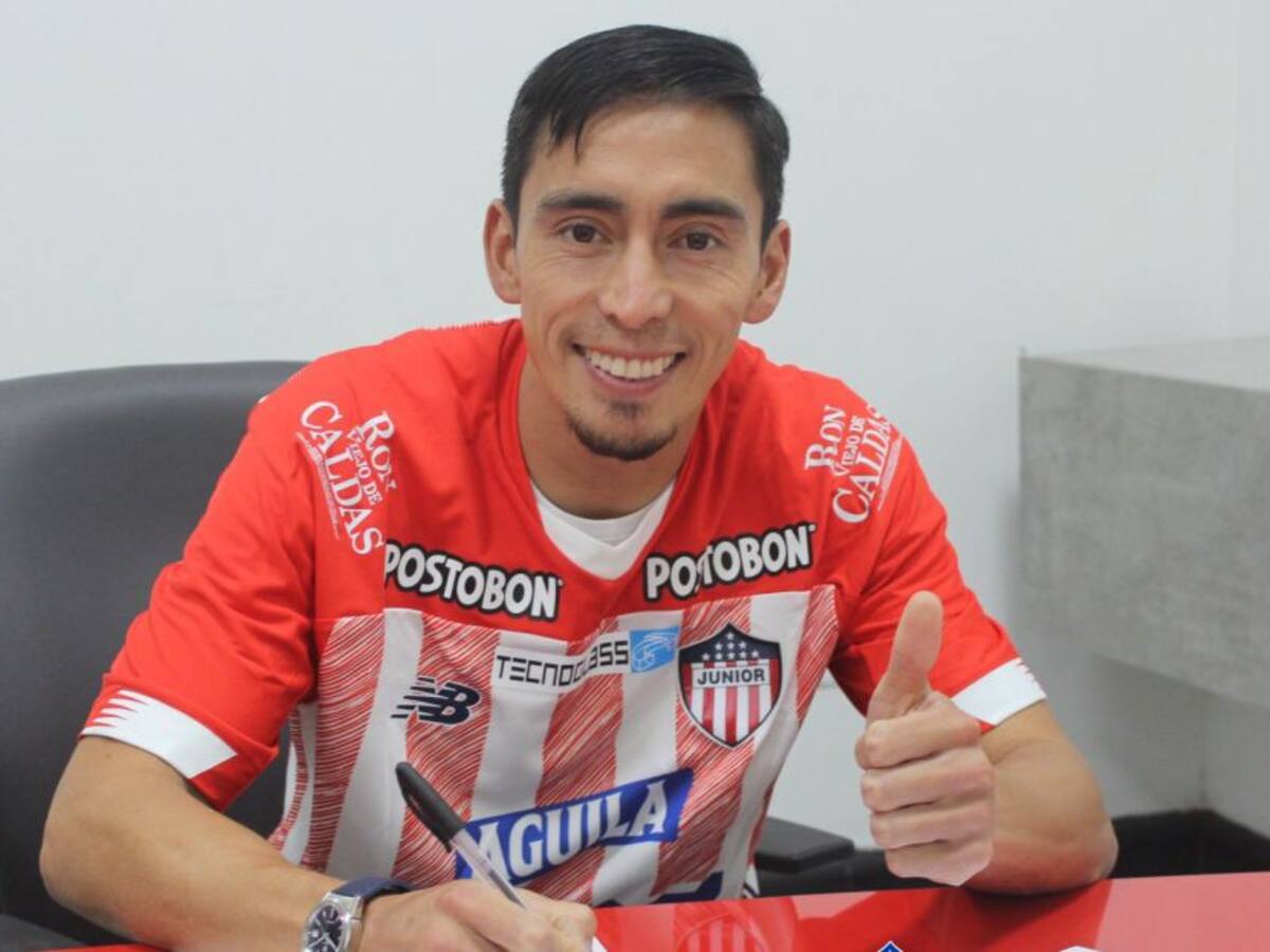 Vuelve a ser ‘tiburón’: Fabián Sambueza fue presentado en Junior