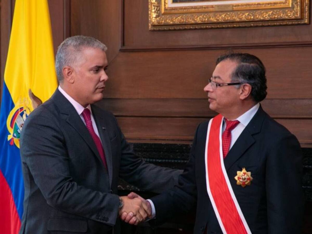 Las condecoraciones que Duque le entregó a Petro