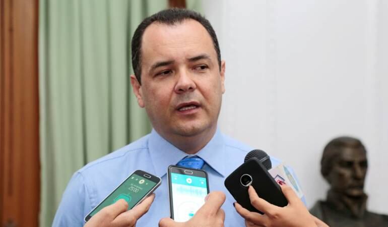 Edgar Andrés Pallares Díaz secretario de gobierno del departamento