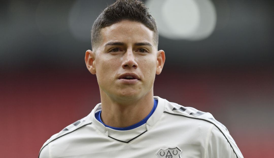 James Rodríguez en Everton 2021