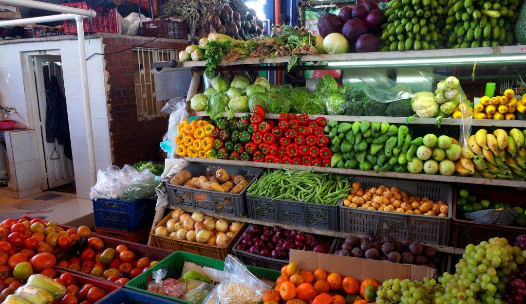 Mercado en Paloquemao