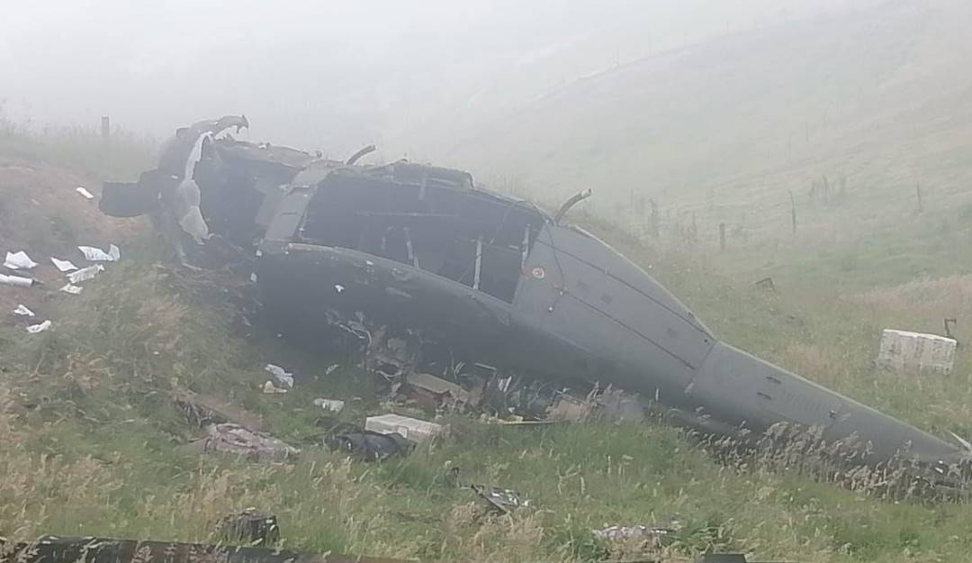 Todavía se desconocen las causas del accidente aéreo. Foto: Cortesía Bomberos de Cundinamarca