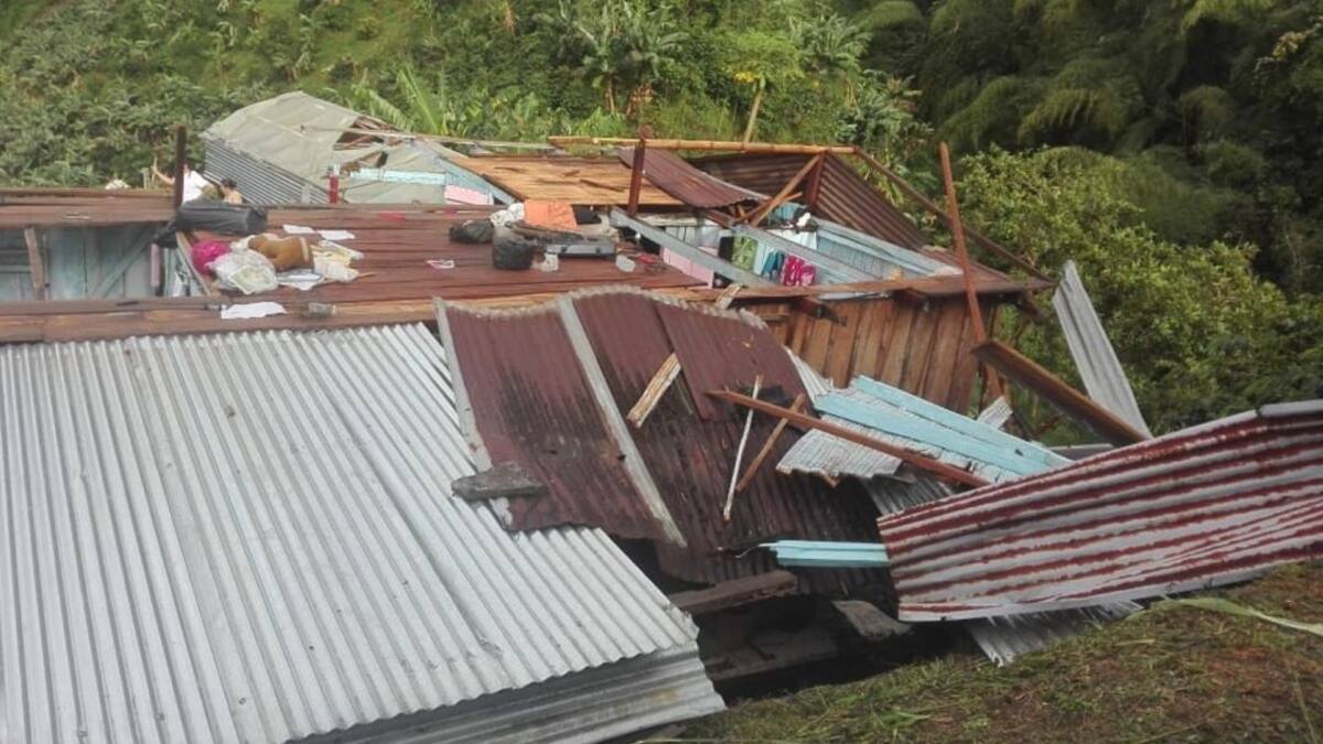 Aun cuando disminuyen las lluvias siguen las precipitaciones en Caldas