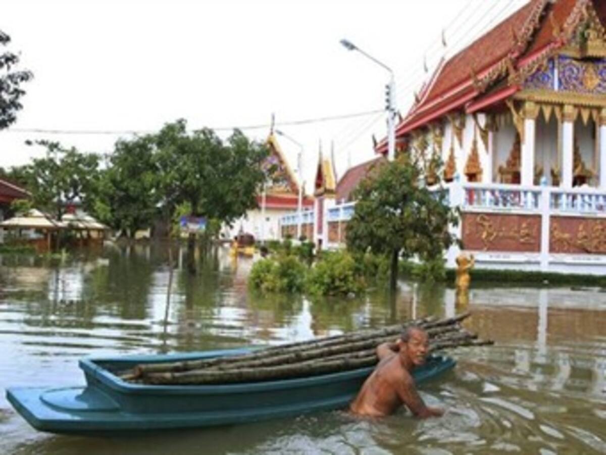 21 Países emiten avisos de precaución por las inundaciones en Tailandia