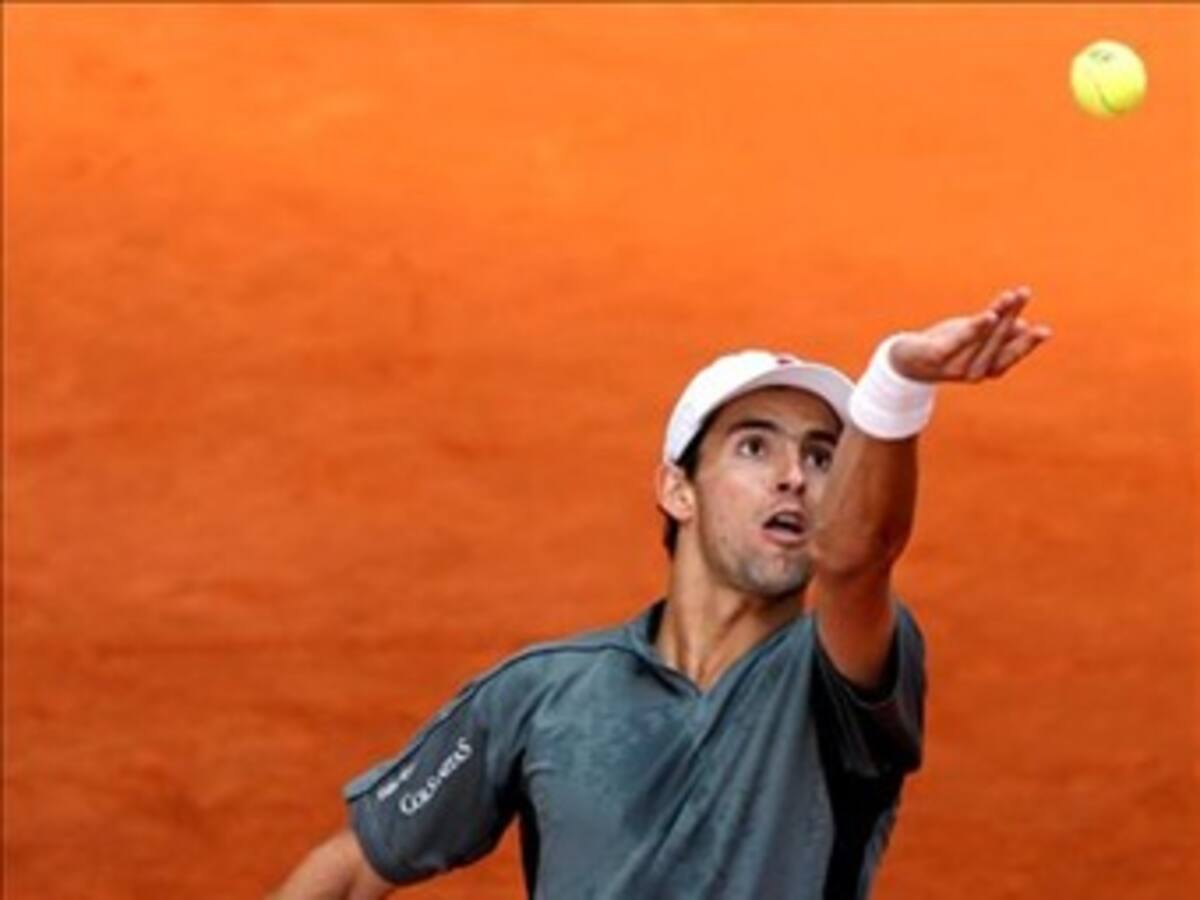 Santiago Giraldo no pudo avanzar a tercera ronda del Masters Mil de Madrid