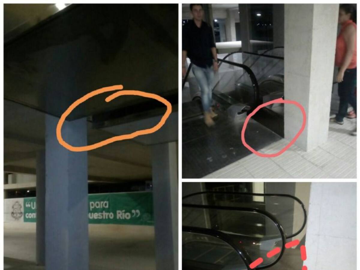 Herida menor al caer por hueco de una escalera en el Centro de Convenciones