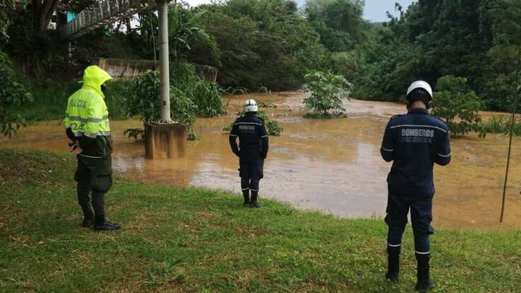 Intensas lluvias en Santander son coletazo del huracán Iota