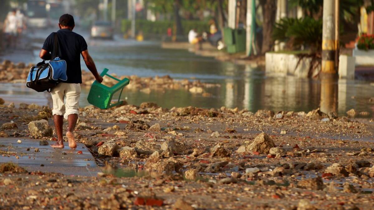 IDEAM REALIZÓ PRONÓSTICOS PARA LOS PRÓXIMOS DÍAS CON RESPECTO AL HURACÁN