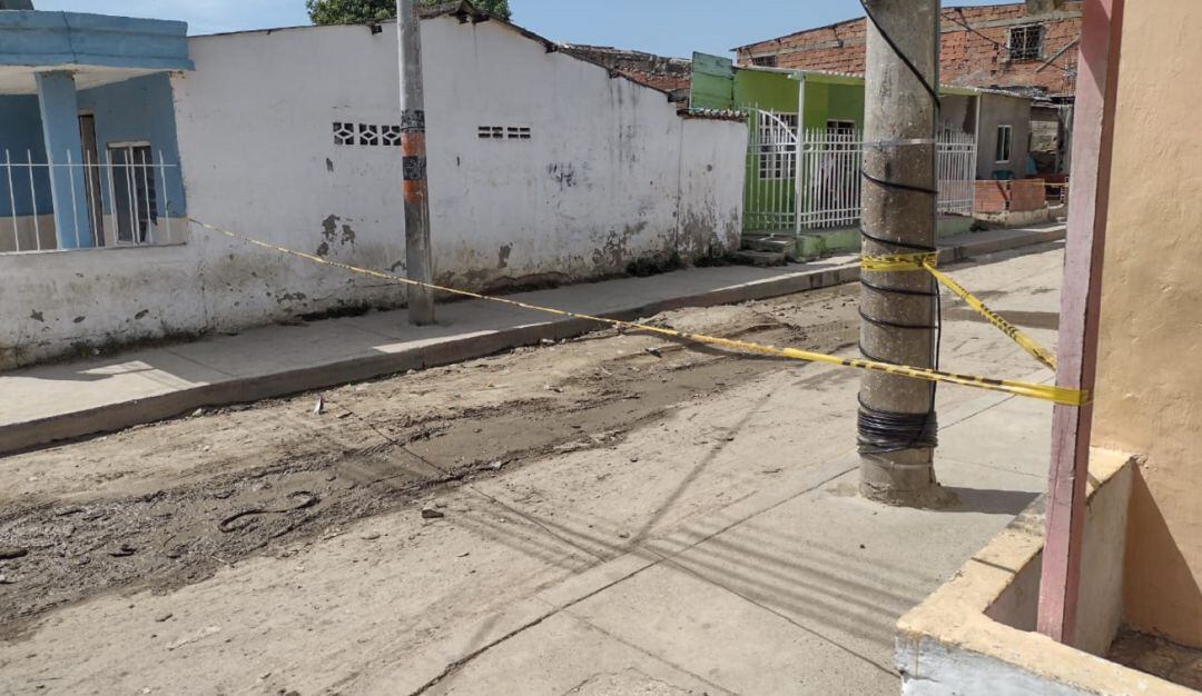 La menor fue impactada por un proyectil de arma de fuego en el barrio La Esperanza
