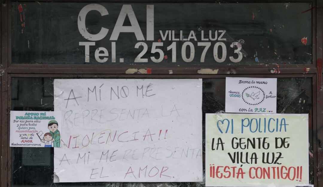 CAI de Villa Luz donde murió Javier Ordoñez a manos de dos policías.