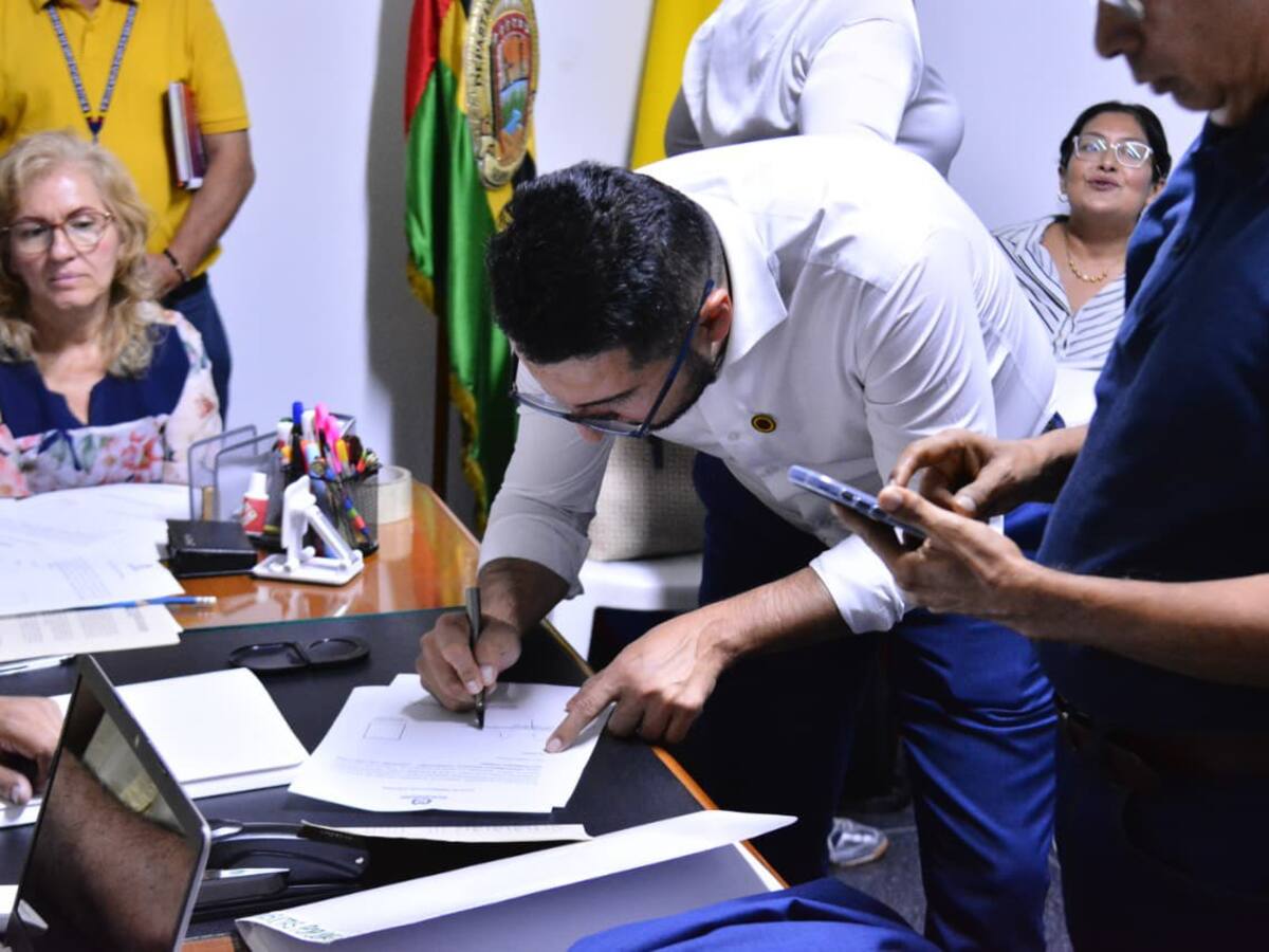 Cristian Portilla desestimó su renuncia y es el candidato de Beltrán a la Alcaldía de Bucaramanga