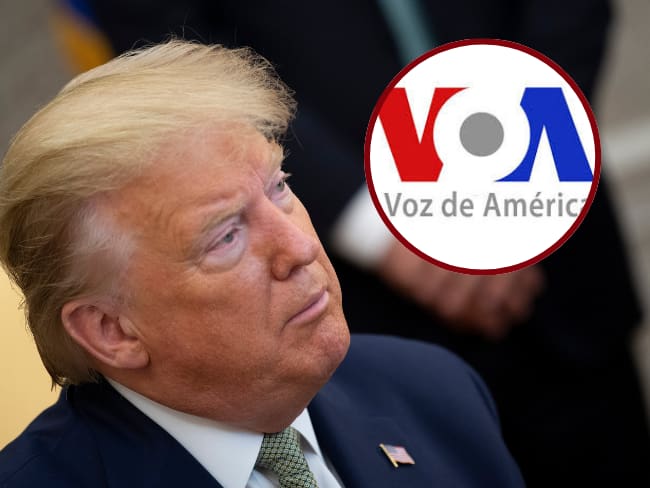 Periodistas de la Voz de América: “el presidente Trump ordena cerrar el medio, pero es algo ilegal”