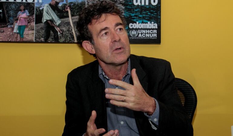 Delegado de Acnur en Colombia Jozef Merkx.